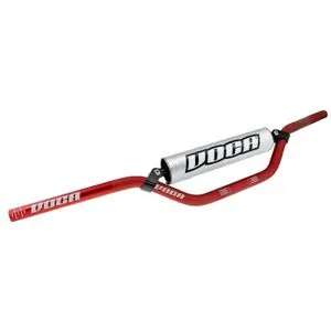 Ilmainen Palautus Voca Racing 50 A BOITE CROSS ALU T6 DIAM 22,2mm L805mm H94mm ROUGE MOUSSE GRISE Universal Ohjaustanko